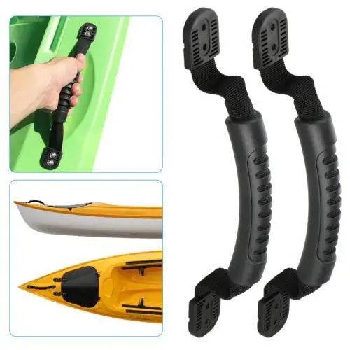 Mounchain 2pcs/set Rubber Boat Luggage Side Mount Carry Handles for Kayak Canoe Boat 29.5 x 2.5 cm
Mounchain 2pcs/set Rubber Boat Luggage Side Mount Carry Handles for Kayak Canoe Boat 29.5 x 2.5 cm