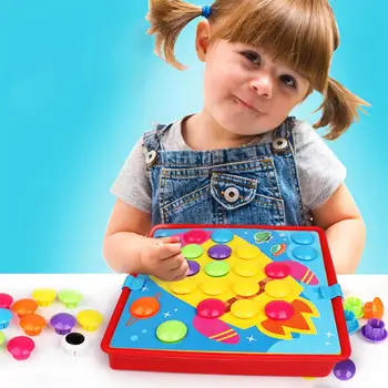 RCtown 3D Puzzles Toys for Kids Mosaic Mushroom Nail Kit Buttons Art Assembling Kids Enlightenment Educational Toys
RCtown 3D Puzzles Toys for Kids Mosaic Mushroom Nail Kit Buttons Art Assembling Kids Enlightenment Educational Toys