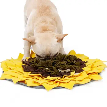 Adeeing Sunflowers Shape Pet Dog Slow Feeder Puzzle Toy Sniffing Mat for Training
Adeeing Sunflowers Shape Pet Dog Slow Feeder Puzzle Toy Sniffing Mat for Training