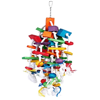 Bird Chewing Toy Large Medium Parrot Cage Bite Toys African Grey Macaws Cockatoos Eclectus, Waterfall
Bird Chewing Toy Large Medium Parrot Cage Bite Toys African Grey Macaws Cockatoos Eclectus, Waterfall