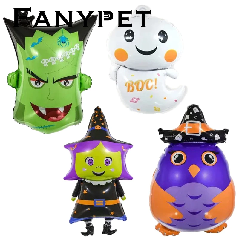 Skull Halloween Pumpkin Ghost Balloons Halloween Decorations Witch Foil Balloon Inflatable Toys Globos Halloween Party Supplies
Skull Halloween Pumpkin Ghost Balloons Halloween Decorations Witch Foil Balloon Inflatable Toys Globos Halloween Party Supplies
