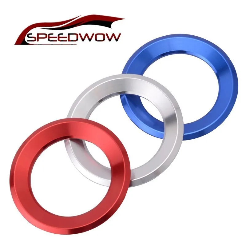 SPEEDWOW Aluminum Alloy Steering Wheel Trim Car Styling Decoration Ring Sticker Badge Fit For VW Golf Jetta Polo CC Tiguan
SPEEDWOW Aluminum Alloy Steering Wheel Trim Car Styling Decoration Ring Sticker Badge Fit For VW Golf Jetta Polo CC Tiguan