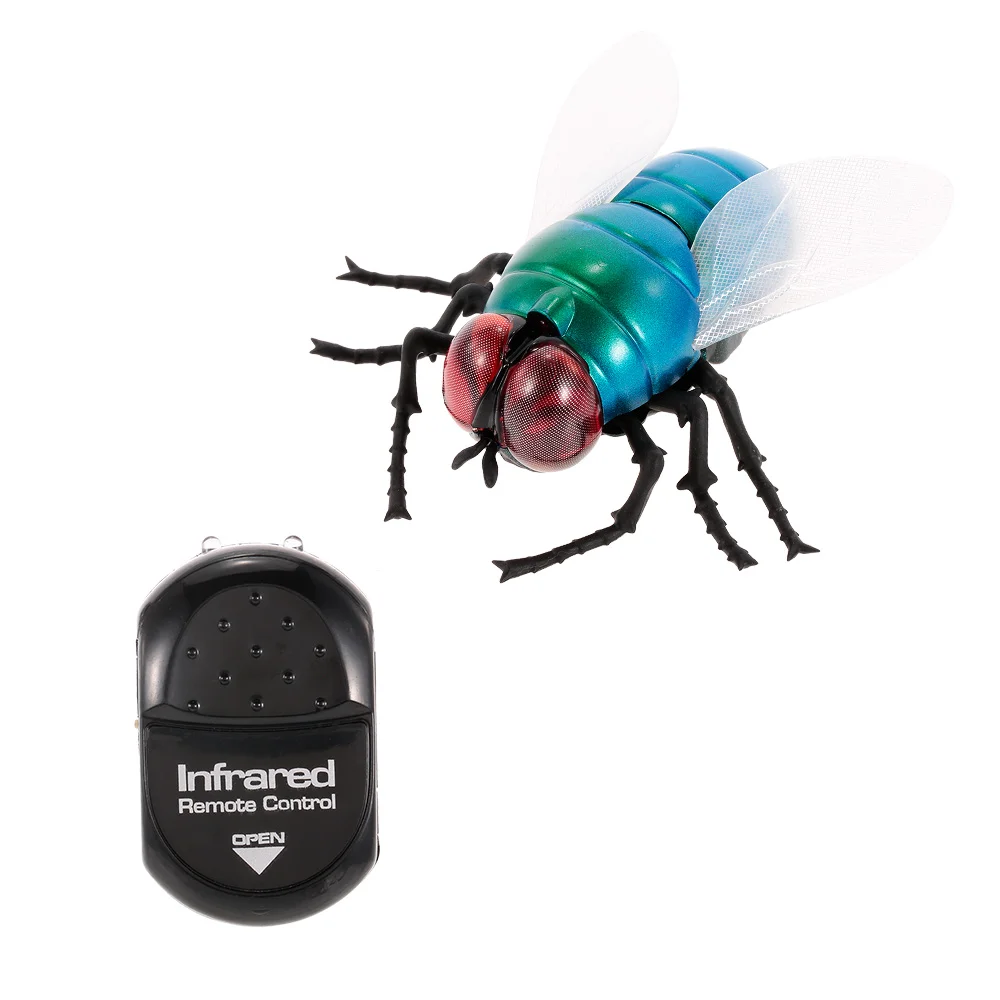 Infrared Remote Control Simulation Giant Fly RC Insect Animal Toy Present Gift with 3 battery kids Funny Playing robot toys
Infrared Remote Control Simulation Giant Fly RC Insect Animal Toy Present Gift with 3 battery kids Funny Playing robot toys