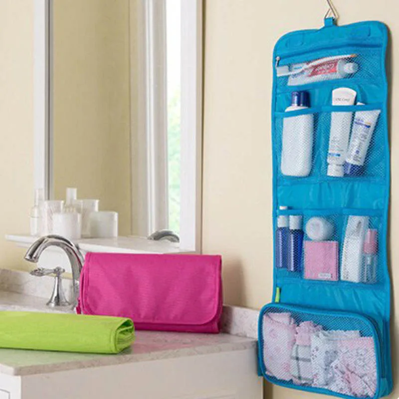 Travel Organizer Women Cosmetic Bag Large Capacity Portable Man Toiletry Bags Waterproof Save Space Foldable Hanging Wash Pouch
Travel Organizer Women Cosmetic Bag Large Capacity Portable Man Toiletry Bags Waterproof Save Space Foldable Hanging Wash Pouch