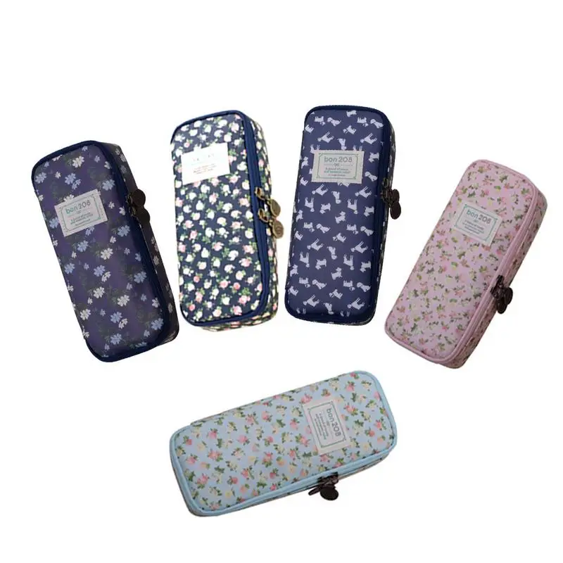 Cute Pastoral Cartoon Floral Pencil Bag Girl Multi-Function Stationery Bag Pencil Case Large Capacity Pencil Case Storage Box
Cute Pastoral Cartoon Floral Pencil Bag Girl Multi-Function Stationery Bag Pencil Case Large Capacity Pencil Case Storage Box