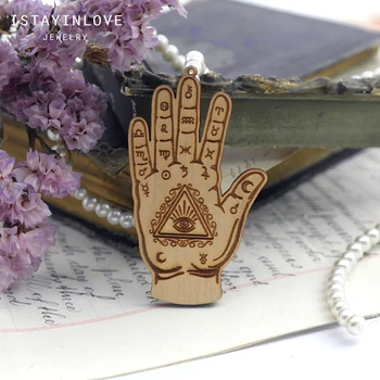 Handmade Jewelry Making Supplies Bead Laser Cut Wood Ancient Rome Palm Charm For DIY Necklace Earring Brooch Ring BWP02-D 2
Handmade Jewelry Making Supplies Bead Laser Cut Wood Ancient Rome Palm Charm For DIY Necklace Earring Brooch Ring BWP02-D 2