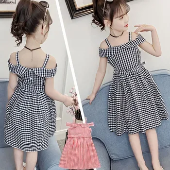 School Kids Cotton Dress Baby Princess Clothes With Belt Teenage Girl Child Dresses Summer Red Black 2019 New Kids Clothes
School Kids Cotton Dress Baby Princess Clothes With Belt Teenage Girl Child Dresses Summer Red Black 2019 New Kids Clothes
