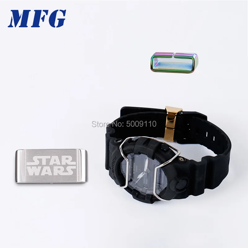MFG Watch Accessories DW5600 GW-M5610 G-5600E Watch Bumper + 20mm Metal Tour Ring for Casio G-shock Protector Wire Guards Strap
MFG Watch Accessories DW5600 GW-M5610 G-5600E Watch Bumper + 20mm Metal Tour Ring for Casio G-shock Protector Wire Guards Strap