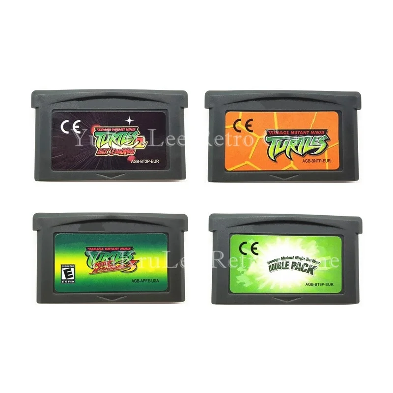 Video Game Cartridge Card Teenage Mutant Ninja Turtles Series for 32 Bit Game Console US/EU General Version English Language
Video Game Cartridge Card Teenage Mutant Ninja Turtles Series for 32 Bit Game Console US/EU General Version English Language