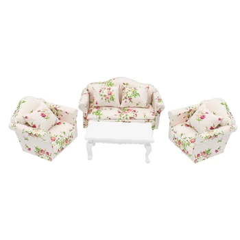 1:12 Modern Style Miniature Pink Floral Sofa Cushion Armchair Fabric Chair Simulation Living Room Furniture Sofas Coffee Table
1:12 Modern Style Miniature Pink Floral Sofa Cushion Armchair Fabric Chair Simulation Living Room Furniture Sofas Coffee Table