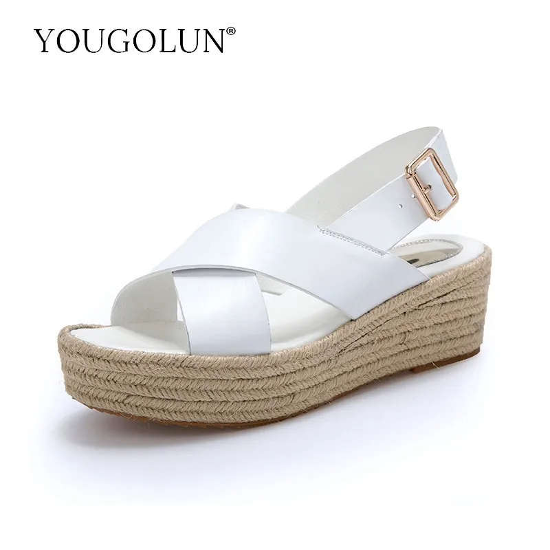 Women Platform Sandals Summer Genuine Leather Ladies T-Strap Shoes Elegant Womens White Open Toe Casual Flat With Sandal B008
Women Platform Sandals Summer Genuine Leather Ladies T-Strap Shoes Elegant Womens White Open Toe Casual Flat With Sandal B008