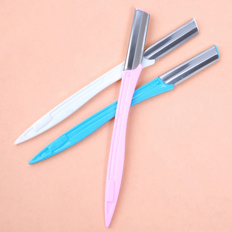 1Pcs Eyebrow Razor Facial Hair Remover Eyebrow Trimmer Sharp Mini Knife Blade Eye Brow Shaping Face Hair Removal Scraper Shaver
1Pcs Eyebrow Razor Facial Hair Remover Eyebrow Trimmer Sharp Mini Knife Blade Eye Brow Shaping Face Hair Removal Scraper Shaver