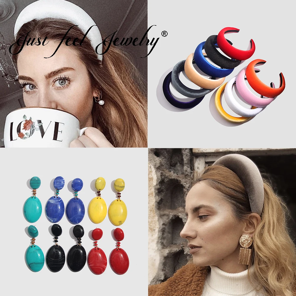 JUST FEEL 2019 New Thick Velvet Women Headbands Accessories Hair Band Fashion 4.5CM Wide Fashion Headwear Hairbands Girls Party
JUST FEEL 2019 New Thick Velvet Women Headbands Accessories Hair Band Fashion 4.5CM Wide Fashion Headwear Hairbands Girls Party