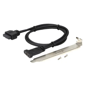 USB 3.0 20 Pin to USB C Front Panel Header Cable, USB 3.0 20 Pin Female to USB Type C Female Panel Mount Extension Cable
USB 3.0 20 Pin to USB C Front Panel Header Cable, USB 3.0 20 Pin Female to USB Type C Female Panel Mount Extension Cable