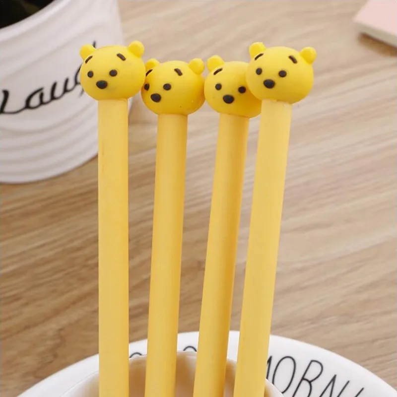 1PCS Cartoon Cute Yellow Bear Gel Pen DIY Office Stationery And School Supplies Smooth Writing Black Ink Pen 0.5mm
1PCS Cartoon Cute Yellow Bear Gel Pen DIY Office Stationery And School Supplies Smooth Writing Black Ink Pen 0.5mm