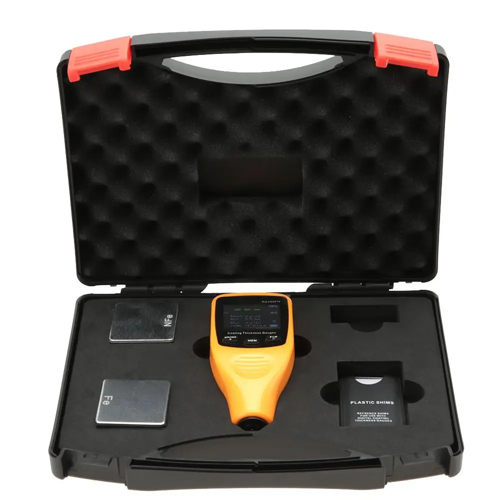 RZ260FN Mini Painting Digital Coating Thickness Gauge Testing Tool for Car Body NEW
RZ260FN Mini Painting Digital Coating Thickness Gauge Testing Tool for Car Body NEW