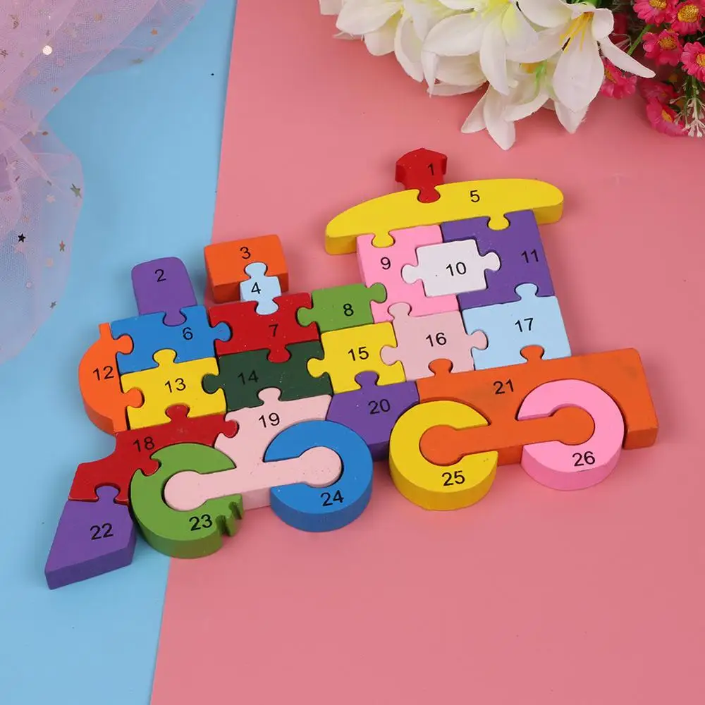 1 Set Early Learning Building Block Toys Children 3D Wooden Toys Alphabet Train Intelligence Baby Toys Learning Letters
1 Set Early Learning Building Block Toys Children 3D Wooden Toys Alphabet Train Intelligence Baby Toys Learning Letters