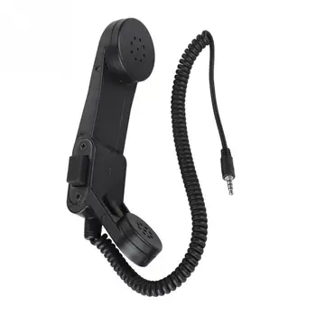 3.5mm Plug Handheld Speaker Mic HiFi Sound Shoulder/Handheld Retro Telephone Handset
3.5mm Plug Handheld Speaker Mic HiFi Sound Shoulder/Handheld Retro Telephone Handset