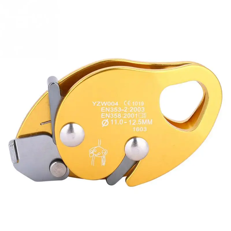 Rock Climb Descending Safety Equipment Removable Rope Gripper Automatic Lock Anti Fall Protctive Gear for 11-12.5mm Rope
Rock Climb Descending Safety Equipment Removable Rope Gripper Automatic Lock Anti Fall Protctive Gear for 11-12.5mm Rope