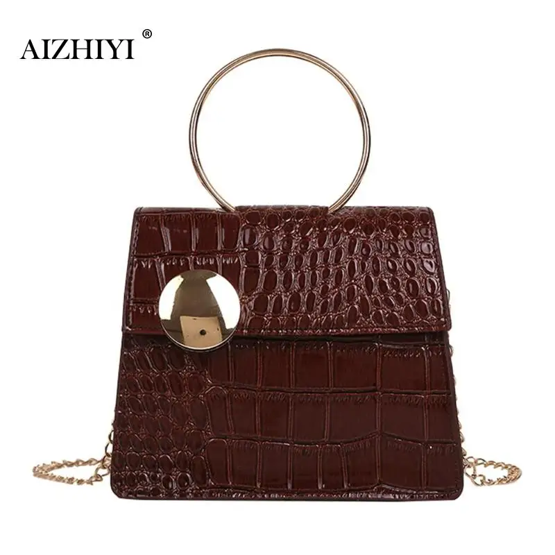 Fashion Alligator Pattern Woman Bag Chain Shoulder Bags Female 2019 NewGirls PU Leather Handbags Female Bolsas Messenger Handbag
Fashion Alligator Pattern Woman Bag Chain Shoulder Bags Female 2019 NewGirls PU Leather Handbags Female Bolsas Messenger Handbag