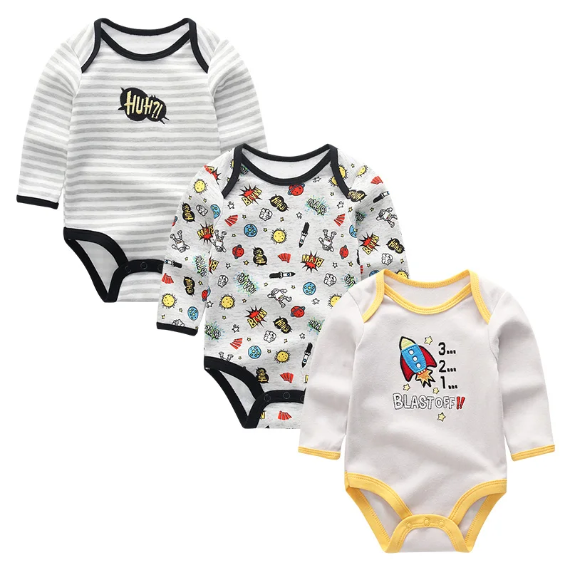 Baby Clothes Rompers Newborn Infantil Clothing roupas de bebe 3Pcs/lot Full Sleeve Cotton Girls Pajamas Costumes Baby Boy Clothe
Baby Clothes Rompers Newborn Infantil Clothing roupas de bebe 3Pcs/lot Full Sleeve Cotton Girls Pajamas Costumes Baby Boy Clothe