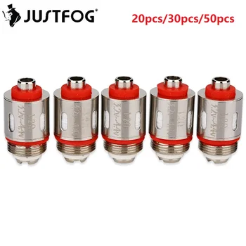 

20/30/50pcs JUSTFOG Coil Head Core 1.2ohm/1.6ohm for Justfog C14 Q14 Q16 P16A P14A Kit Atomizer Justfog Electronic Cigarette