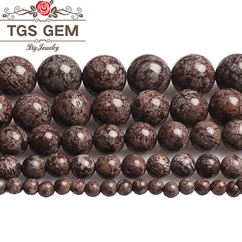 Natural Stone Brown Snowflake Obsidian Round Loose Beads For Bracelet Jewelry Making Fit Diy Necklace Earrings 4 6 8 10 12MM
Natural Stone Brown Snowflake Obsidian Round Loose Beads For Bracelet Jewelry Making Fit Diy Necklace Earrings 4 6 8 10 12MM