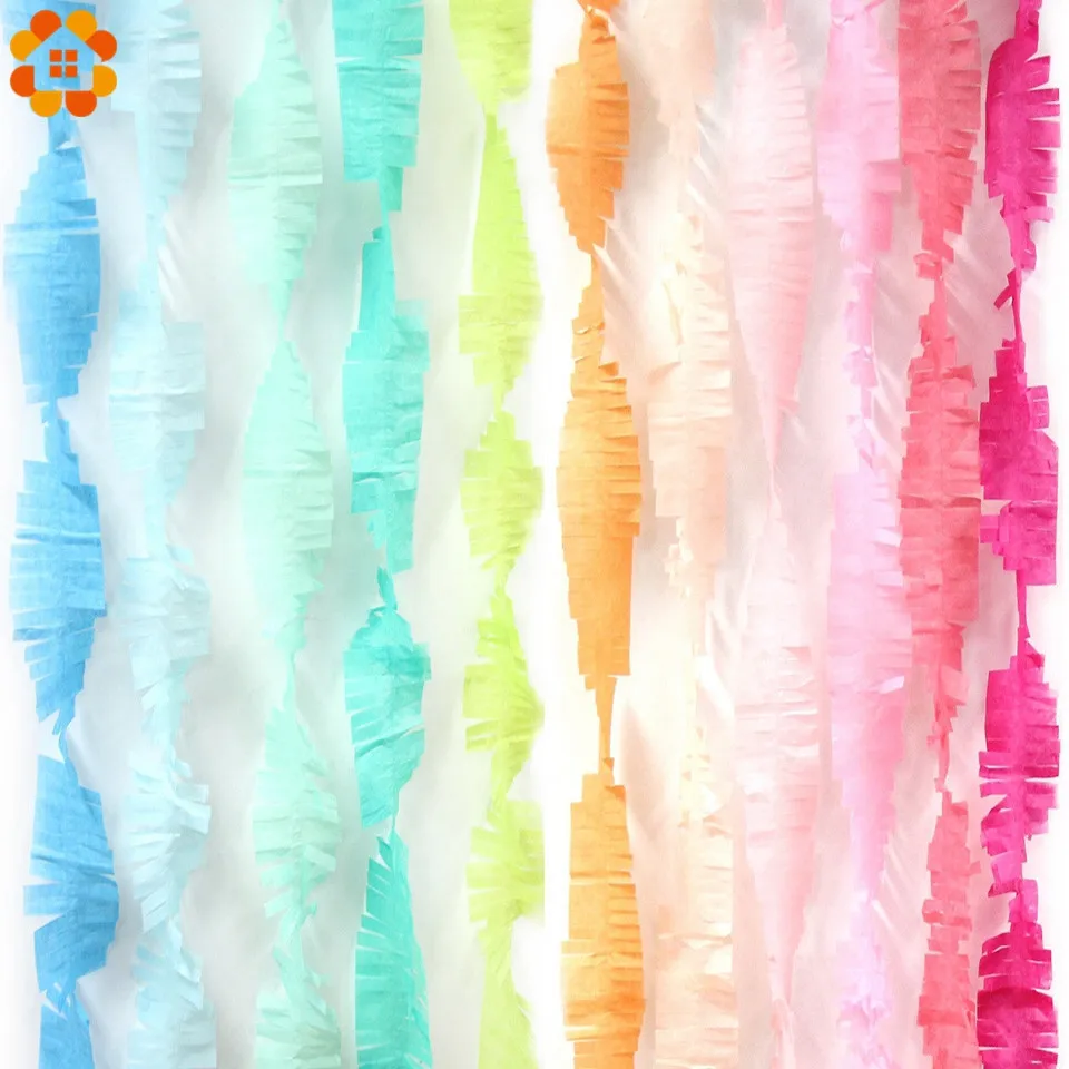 1PC 3M Tassel Garland Streamers Tissue Paper Garlands For DIY Fringe Curtain Banners Backdrop Birthday Wedding Party Decoration
1PC 3M Tassel Garland Streamers Tissue Paper Garlands For DIY Fringe Curtain Banners Backdrop Birthday Wedding Party Decoration