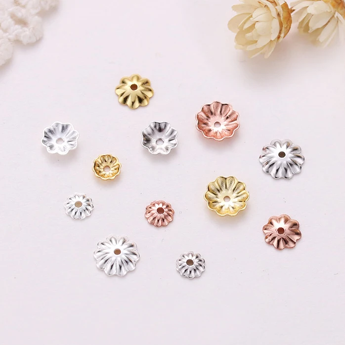 10PCS 925 Sterling Silver Fashion Jewelry 3 4 5 mm Spacer Bead Caps End Beads DIY Jewelry A2213
10PCS 925 Sterling Silver Fashion Jewelry 3 4 5 mm Spacer Bead Caps End Beads DIY Jewelry A2213