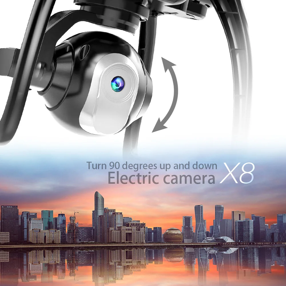Dongmingtuo X8 FPV 2.4G 720P HD Camera High Hold Mode Wifi Altitude Hold RC Quadcopter X8 FPV 720P Wifi Drone
Dongmingtuo X8 FPV 2.4G 720P HD Camera High Hold Mode Wifi Altitude Hold RC Quadcopter X8 FPV 720P Wifi Drone