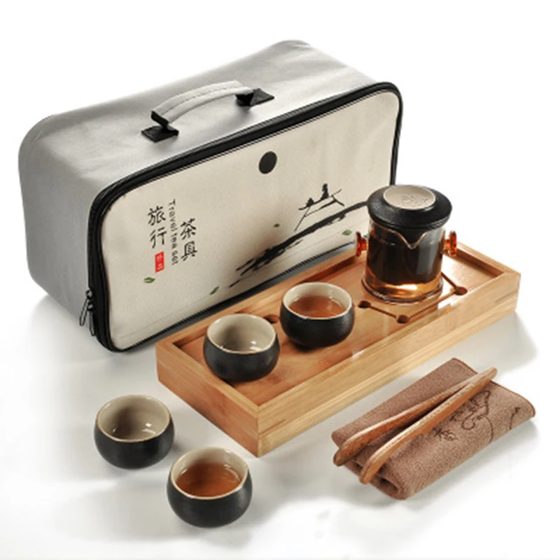 Chinese Kung Fu Tea Set With Tray,ceramic Teapot Tea Cup,portable Travel Tea Set,gaiwan Teaware
Chinese Kung Fu Tea Set With Tray,ceramic Teapot Tea Cup,portable Travel Tea Set,gaiwan Teaware