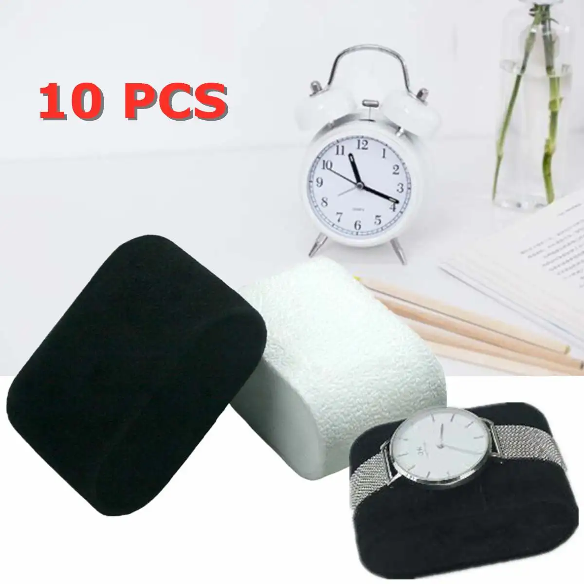 10pcs Velvet Bracelet Bangle Watch Pillow Holder For Jewelry Watches Case Box Jewelry Packaging & Display Watch Accessories
10pcs Velvet Bracelet Bangle Watch Pillow Holder For Jewelry Watches Case Box Jewelry Packaging & Display Watch Accessories