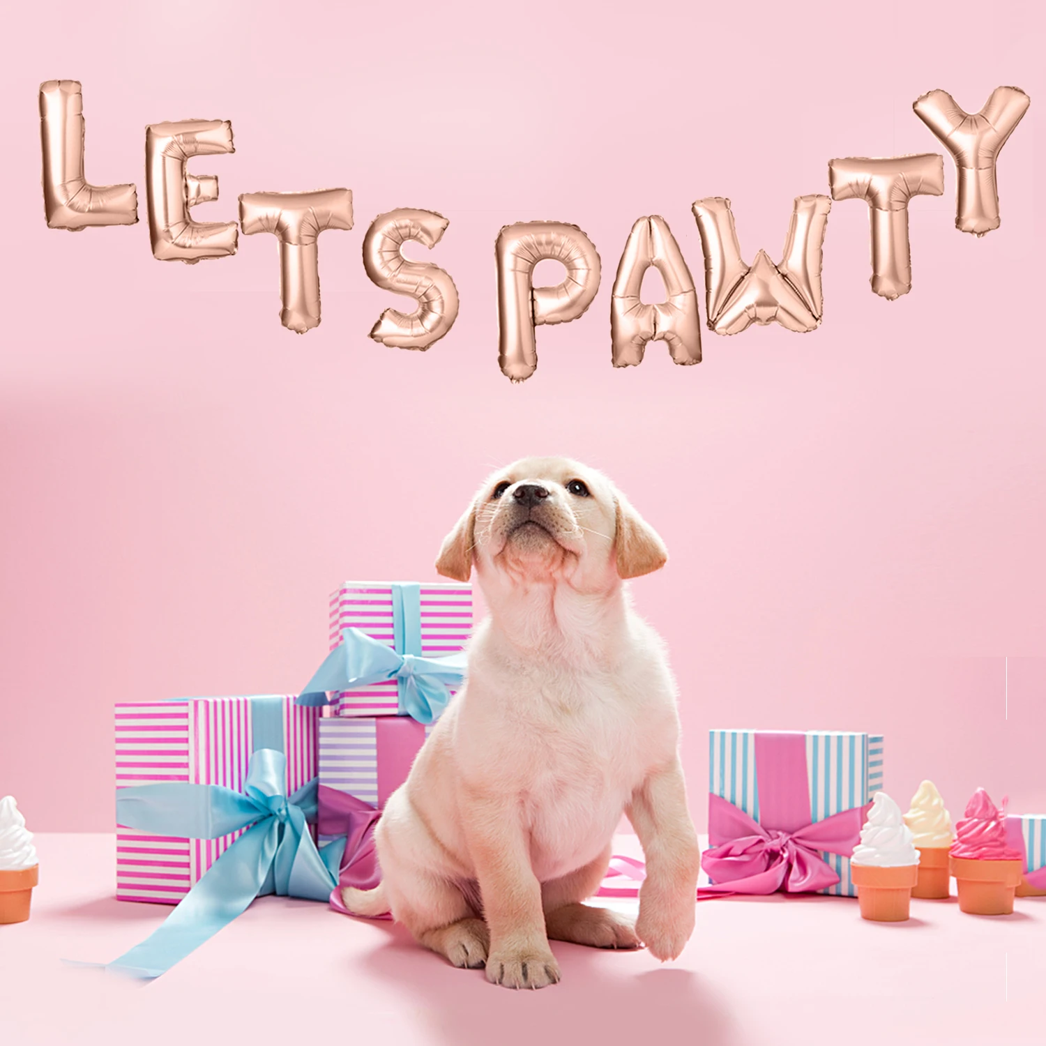 9PCS 16'' Creative Pet Dog Birthday Party Decoration Foil Balloon Cute Letter Party Balloon Decor Balloon For Pet Birthday
9PCS 16'' Creative Pet Dog Birthday Party Decoration Foil Balloon Cute Letter Party Balloon Decor Balloon For Pet Birthday