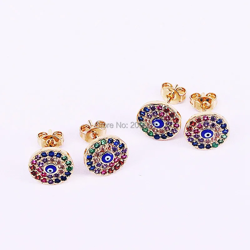 8Pairs Wholesale New Arrival Cubic Zirconia Micro Pave For Women Jewelry Unique Design Round Shape Stud Earrings
8Pairs Wholesale New Arrival Cubic Zirconia Micro Pave For Women Jewelry Unique Design Round Shape Stud Earrings