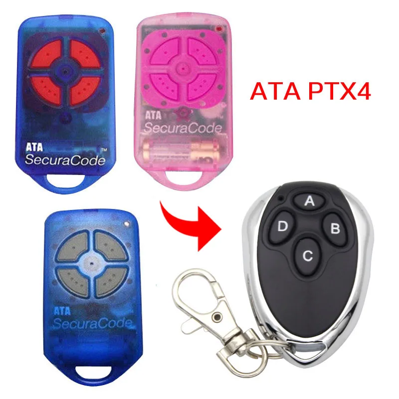ATA PTX4 remote control gate remote control ATA garage door remote control 433,92 MHz
ATA PTX4 remote control gate remote control ATA garage door remote control 433,92 MHz