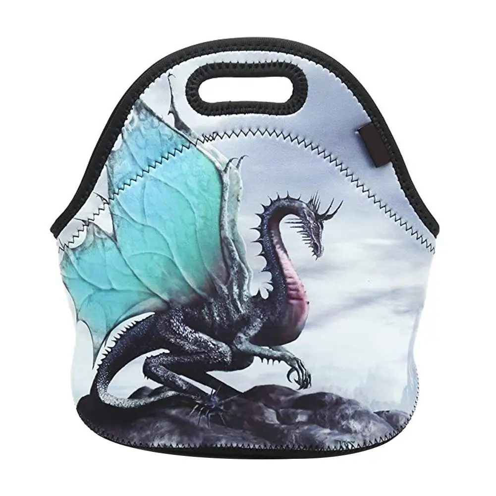 Flying Dragon 3D Design Pattern Portable Lunch Bag Made Of Fine Neoprene Material Diving Material Thickened Insulation
Flying Dragon 3D Design Pattern Portable Lunch Bag Made Of Fine Neoprene Material Diving Material Thickened Insulation