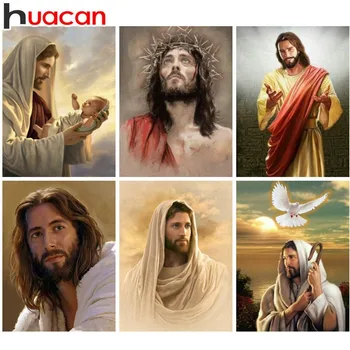 Huacan 5D DIY Diamond Painting Religion Full Square Picture Diamond Mosaic Icon Jesus Christ Home Decoration Gift
Huacan 5D DIY Diamond Painting Religion Full Square Picture Diamond Mosaic Icon Jesus Christ Home Decoration Gift
