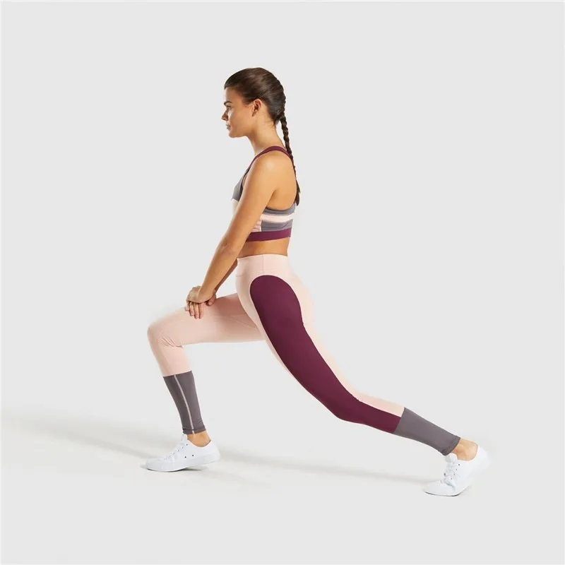 Women Fitness Leggings Seamless Patchwork Yoga Pants Workout Tight Push Up Elastic Legging Slim Athletic High Waist Pants 2019
Women Fitness Leggings Seamless Patchwork Yoga Pants Workout Tight Push Up Elastic Legging Slim Athletic High Waist Pants 2019