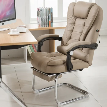 Leather Office Executive Office Chair Armrests Office Chair Recliner Computer Gaming
Leather Office Executive Office Chair Armrests Office Chair Recliner Computer Gaming