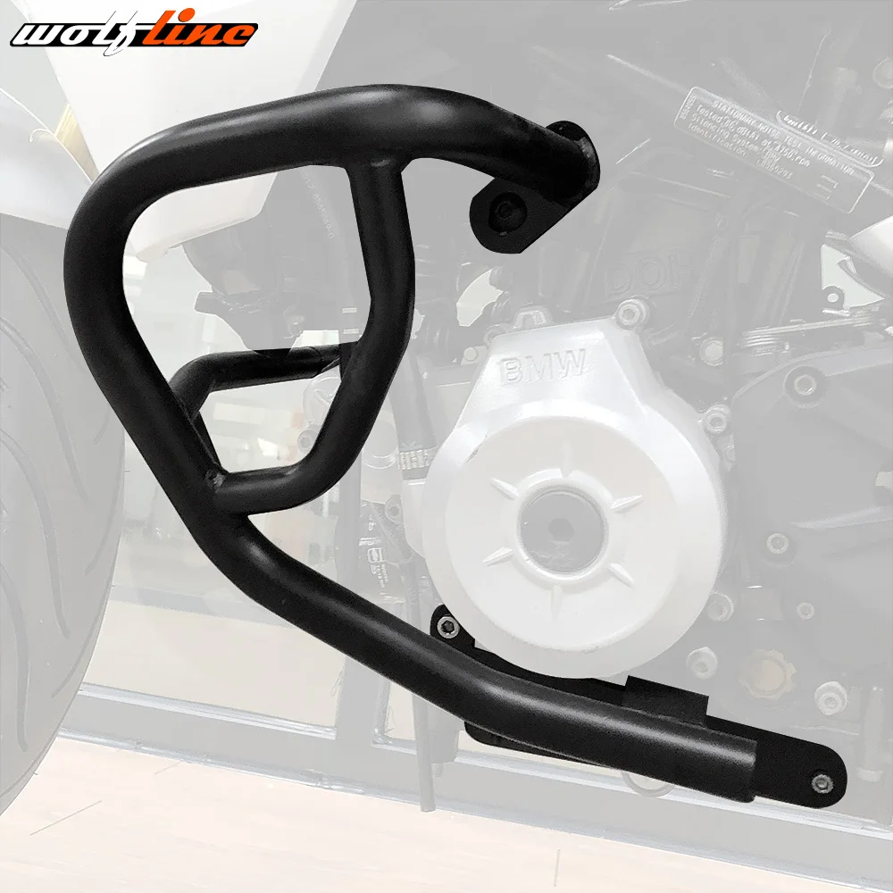 WOLF LINE Motorcycle Protector for BMW G310GS 2017 2018 Lower Engine Guard Crash Bars G310R Frame Protection Bumper MatBlack
WOLF LINE Motorcycle Protector for BMW G310GS 2017 2018 Lower Engine Guard Crash Bars G310R Frame Protection Bumper MatBlack