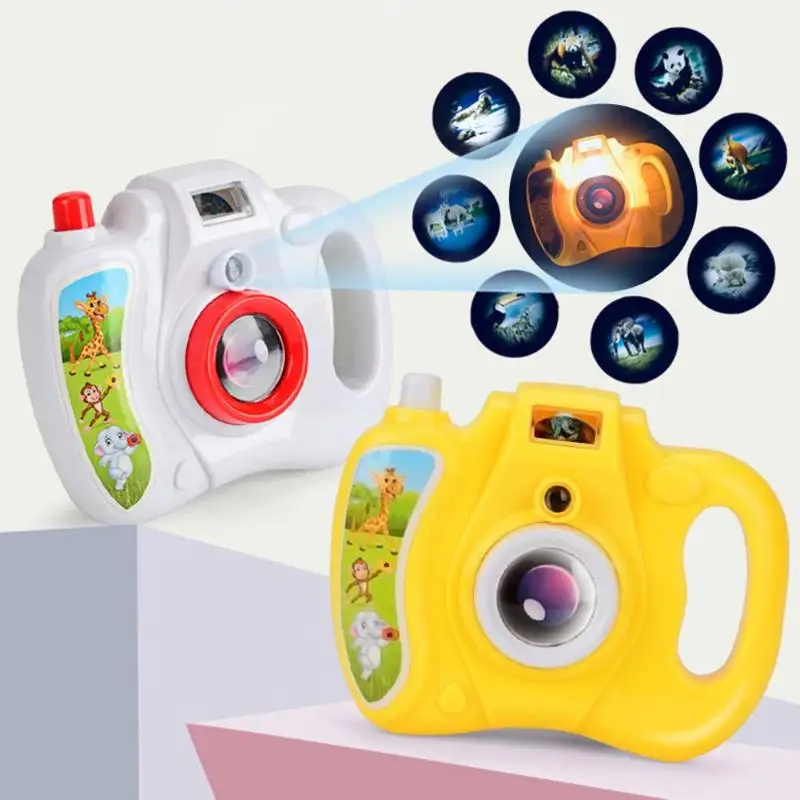 Kids Gift Toy Camera Cartoon Projection Camera Toy Children Kids Educational Toys with Eight Light Patterns Random Color
Kids Gift Toy Camera Cartoon Projection Camera Toy Children Kids Educational Toys with Eight Light Patterns Random Color
