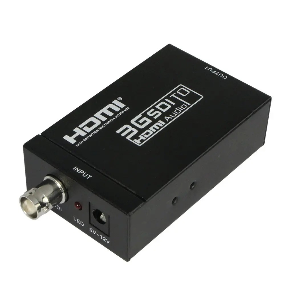 Portable Mini 3G HDMI to SDI Converter Scaler Adapter 1080P with Coaxial Audio Output for Home Theater Cinema
Portable Mini 3G HDMI to SDI Converter Scaler Adapter 1080P with Coaxial Audio Output for Home Theater Cinema