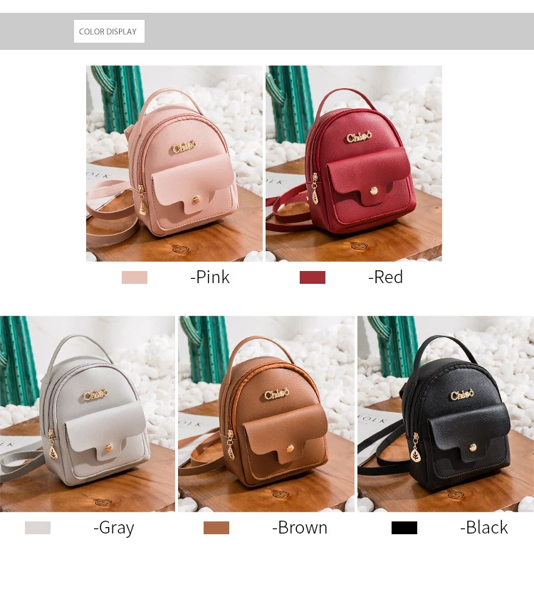 New Trendy Backpack Female Girls Leather Women Girls Mini Faux Leather Backpack Rucksack School Bag Travel
New Trendy Backpack Female Girls Leather Women Girls Mini Faux Leather Backpack Rucksack School Bag Travel