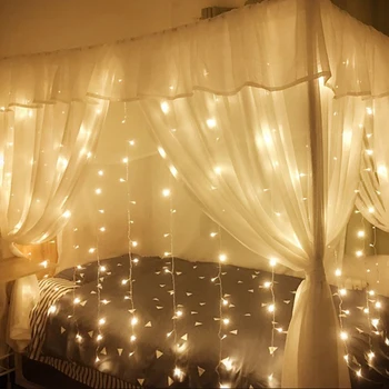 3m X 3m 300 Led Icicle String Lights Christmas Xmas Fairy Lights New Year Home For Wedding/party/curtain/garden Decoration
3m X 3m 300 Led Icicle String Lights Christmas Xmas Fairy Lights New Year Home For Wedding/party/curtain/garden Decoration