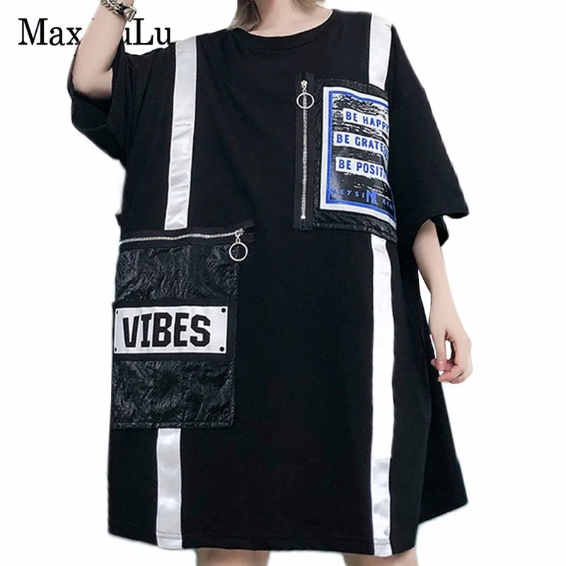 Max LuLu 2019 Summer Korean Fashion Ladies Clothes Womens Printed Black Mini Dresses Loose Vestidos Female Casual Striped Dress
Max LuLu 2019 Summer Korean Fashion Ladies Clothes Womens Printed Black Mini Dresses Loose Vestidos Female Casual Striped Dress