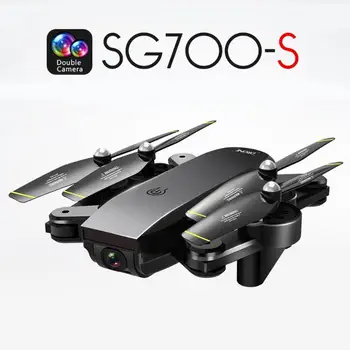 SG700-S RC Quadcopter With 1080P Camera Wide Angle Selfie Drone Palm Control Helicopter With 5.0MP WiFi Camera one-click Return
SG700-S RC Quadcopter With 1080P Camera Wide Angle Selfie Drone Palm Control Helicopter With 5.0MP WiFi Camera one-click Return