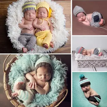 Infant Toddler Baby Newborn Photography Props Accessories Crochet Knitting Costume Crochet Baby Hat Caps Photo Props Fotografia
Infant Toddler Baby Newborn Photography Props Accessories Crochet Knitting Costume Crochet Baby Hat Caps Photo Props Fotografia