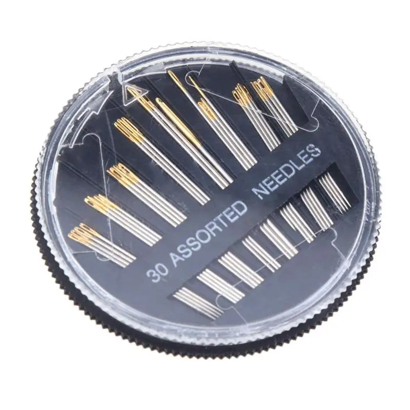 Household Hand Sewing Needles Kit Set Leather Canvas Carpet Repair Tools Embroidery Needles Kit Mending Craft Needles Tool 30pcs
Household Hand Sewing Needles Kit Set Leather Canvas Carpet Repair Tools Embroidery Needles Kit Mending Craft Needles Tool 30pcs