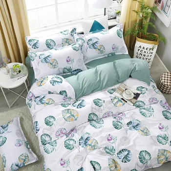 New Blue Leaf Pattern Bedding Set Bed Linen Duvet Cover Bed Sheet Pillowcases Pastoral Flower Duvet Cover Set
New Blue Leaf Pattern Bedding Set Bed Linen Duvet Cover Bed Sheet Pillowcases Pastoral Flower Duvet Cover Set