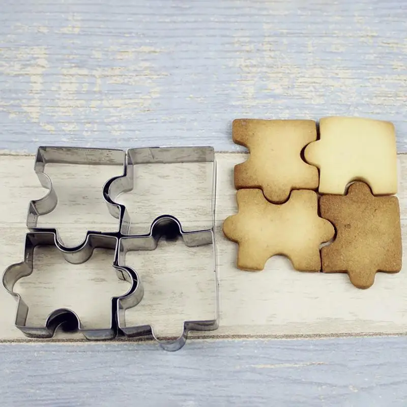 4PCS/Set Cookie Shape Stainless Steel Cookie Cutter DIY Biscuit Mold Dessert Bakeware Cake Mold Cookie Stamp Fondant Cutter
4PCS/Set Cookie Shape Stainless Steel Cookie Cutter DIY Biscuit Mold Dessert Bakeware Cake Mold Cookie Stamp Fondant Cutter